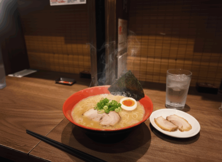 ขั้นตอนสั่ง Ichiran Ramen ราเมงข้อสอบ