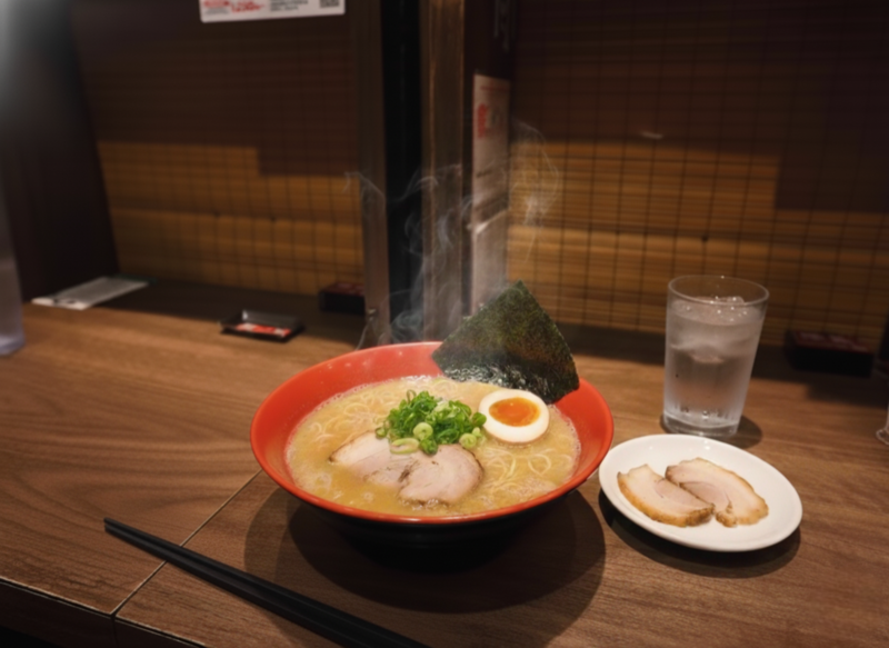 ขั้นตอนสั่ง Ichiran Ramen ราเมงข้อสอบ