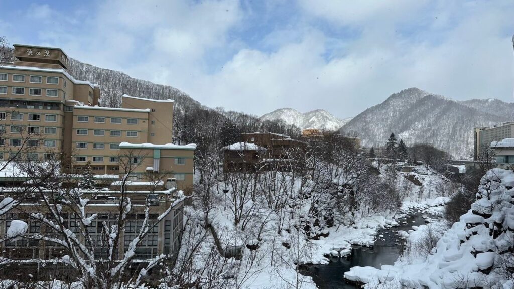 เที่ยว Jozankei Onsen 1 วัน หมู่บ้านออนเซน หิมะฟู ใกล้ซัปโปโร