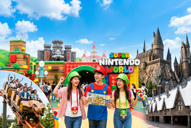 เที่ยว Universal Studios Japan (USJ) แบบมือโปร รวมวิธีซื้อตั๋ว และเทคนิคเล่นให้คุ้มใน 1 วัน
